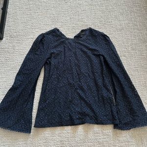 Banana republic bell sleeve blouse